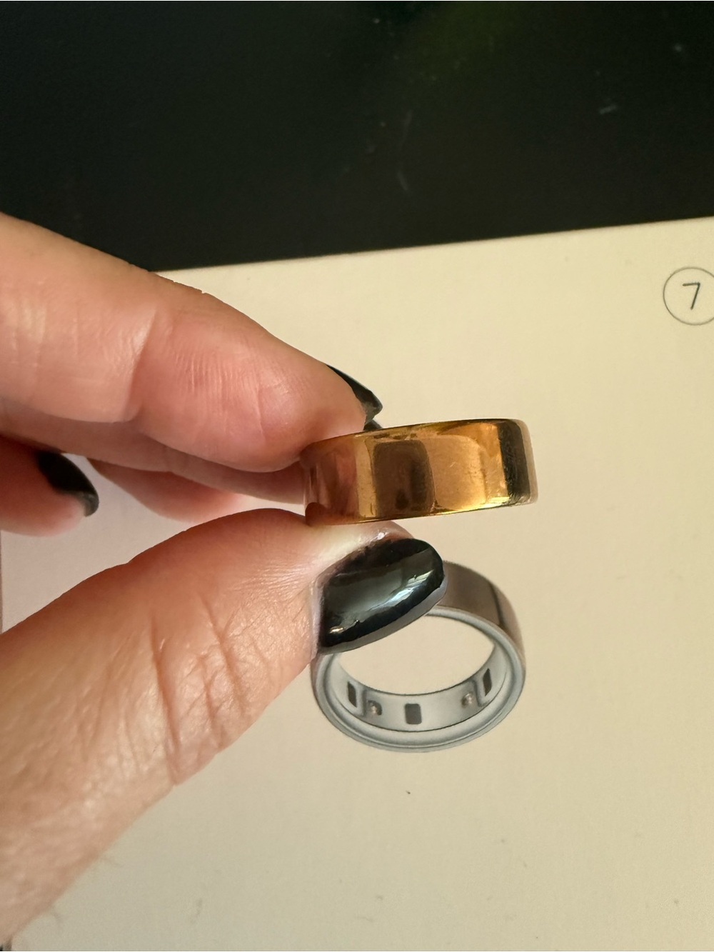 Oura Smart Ring Set – Gold and Silver Tones